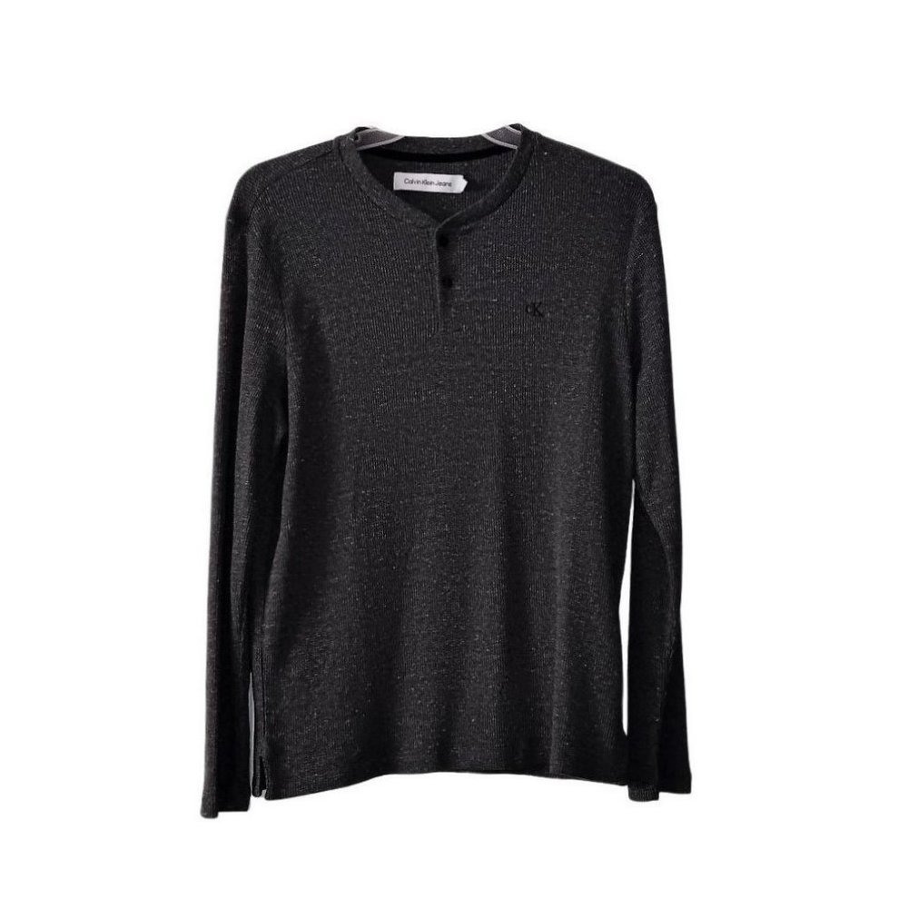Men Calvin Klein Jeans Grey Long Sleeve Shirt- Size M